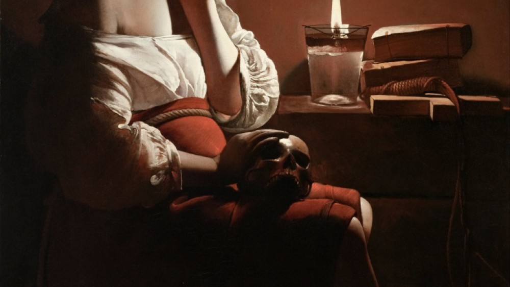 Georges de La Tour – The Magdalen with the Smoking Flame – LACMA – compressed
