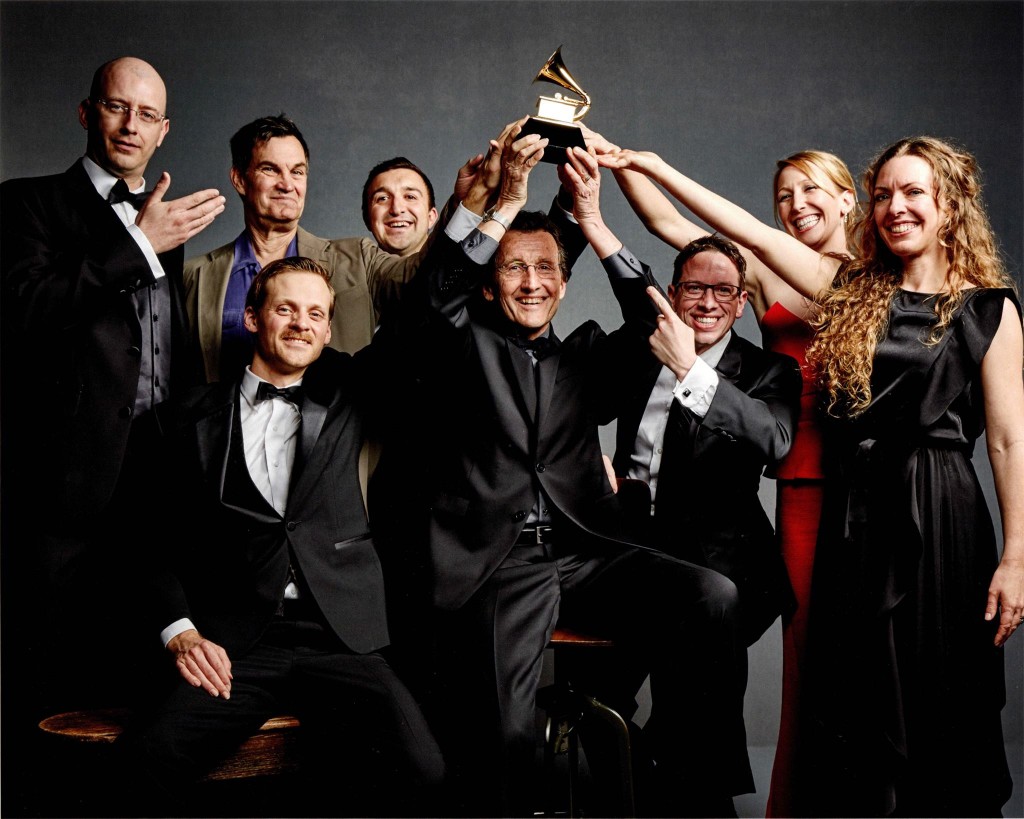 Grammy winning Partch Ensemble, Alex Wand seated lower left