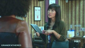 Julie Zhan in "Grandfathered"